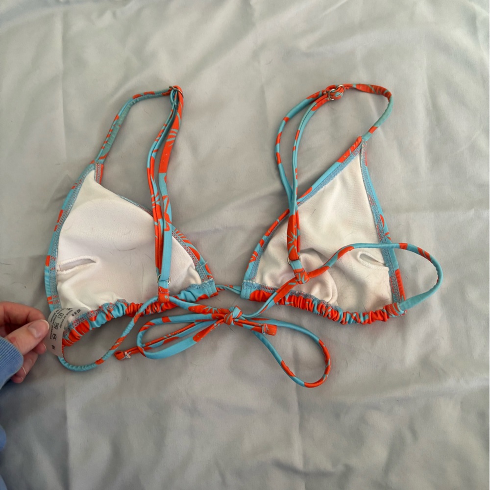 Shein Floral Bikini Top Size M - Picture 5 of 6